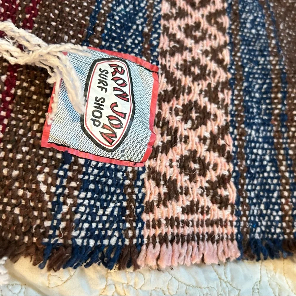 Ron Jon Surf Shop Indian‎ Blanket Multicolor Stripes